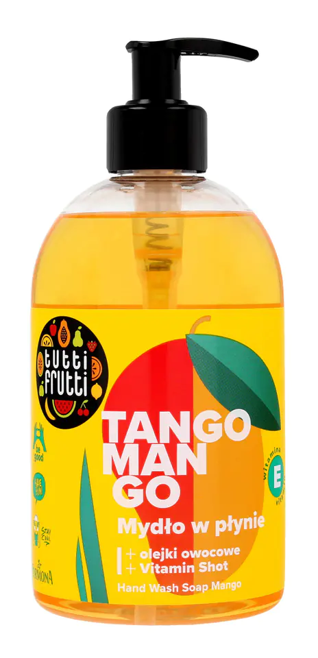 ⁨Farmona Tutti Frutti Mydło w płynie Brzoskwinia & Mango  500ml⁩ w sklepie Wasserman.eu