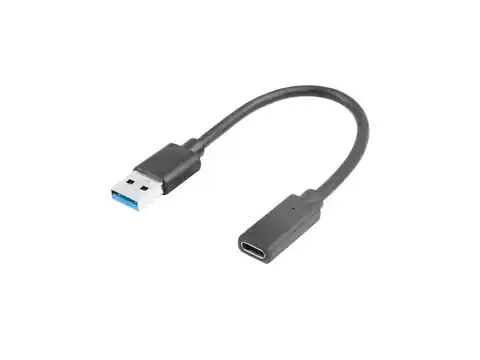 ⁨Adapter USB TYPE-C(F) AM 3.1 15 cm⁩ w sklepie Wasserman.eu