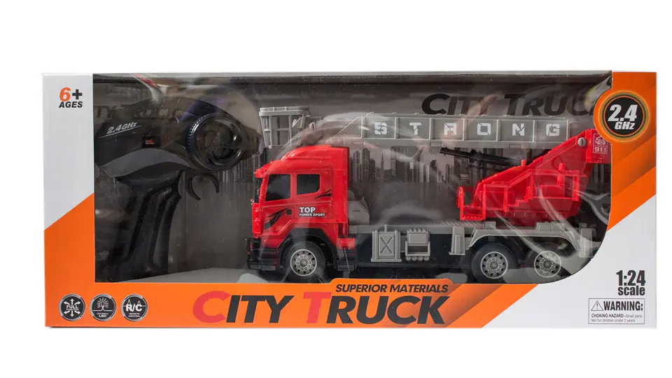 Fire brigade vehicle R/C with ladder at Wasserman.eu