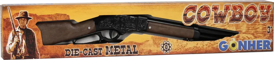 ⁨Metal cowboy shotgun 8 rounds Gonher⁩ at Wasserman.eu