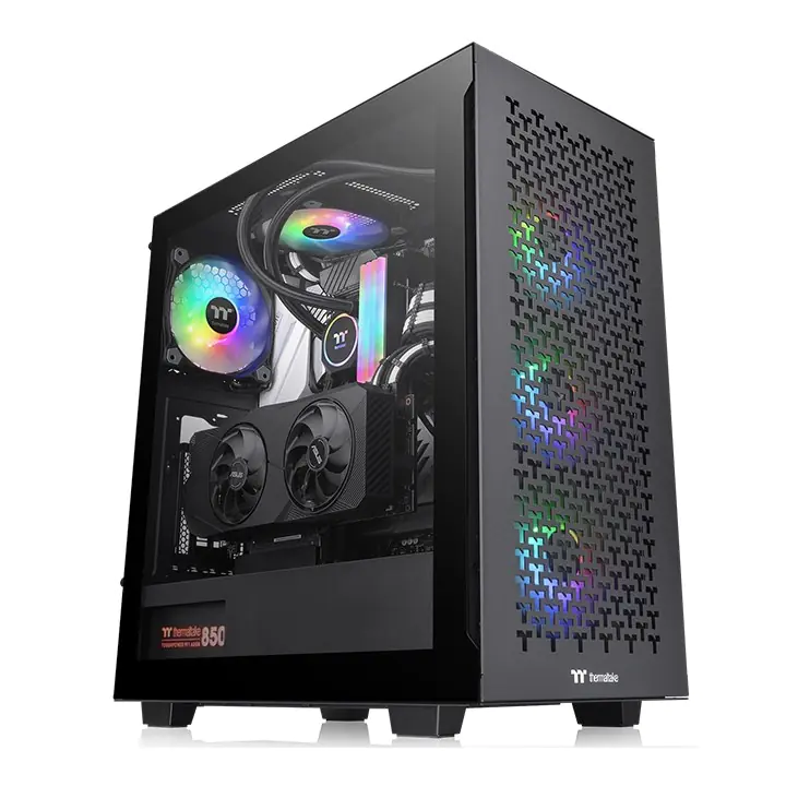 Case - V350 TG ARGB Air/Black ARGB Fan*3 at Wasserman.eu