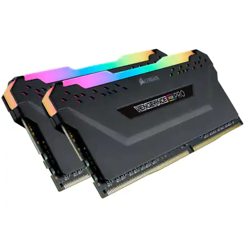 ⁨Pamięć DDR4 AMD Ryzen Vengeance 16GB/3600 (2*8GB) BLACK RGB CL18⁩ at Wasserman.eu