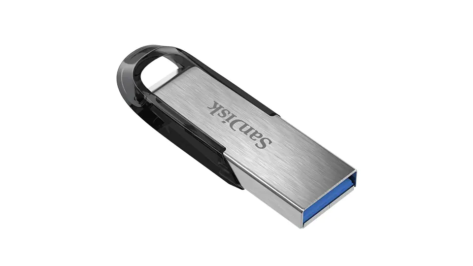 ⁨SanDisk ULTRA FLAIR USB flash drive 128 GB USB Type-A 3.2 Gen 1 (3.1 Gen 1) Black, Silver⁩ at Wasserman.eu