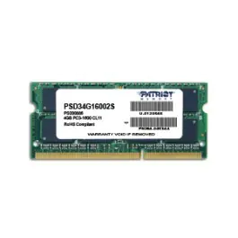 ⁨Patriot Memory 4GB DDR3-1600 memory module 1 x 4 GB 1600 MHz⁩ at Wasserman.eu