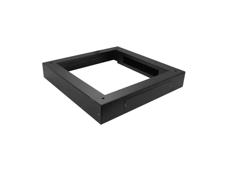 ⁨Plinth for floor-standing cabinets 19", W 600 x D 600 mm x H 100mm, black Q-LANTEC - Q-LANTEC⁩ at Wasserman.eu