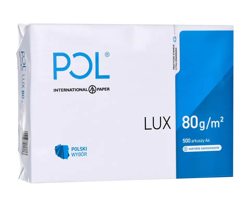 ⁨Pollux printing paper A4 (210x297 mm) Matt 500 sheets White⁩ at Wasserman.eu