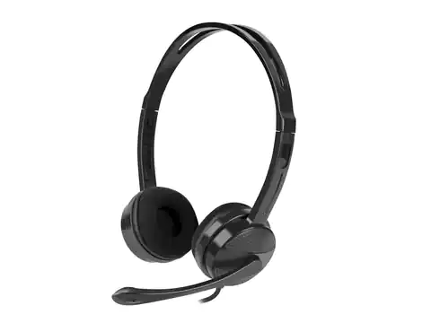 ⁨Słuchawki z mikrofonem NATEC Canary NSL-1295 (kolor czarny⁩ w sklepie Wasserman.eu