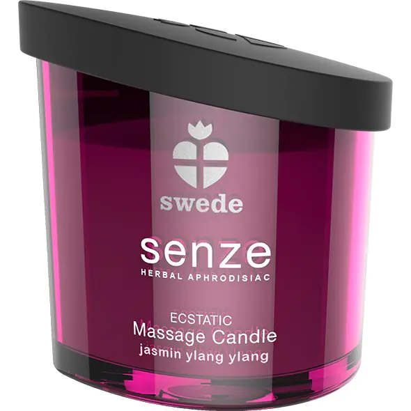 ⁨Świeca do masażu Senze Ecstatic 50ml Swede⁩ w sklepie Wasserman.eu