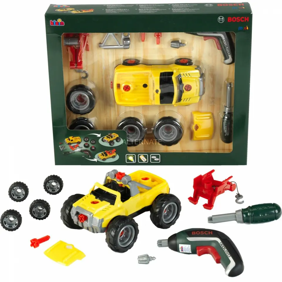 3in1 Construction Set Car with screwdrive at Wasserman.eu