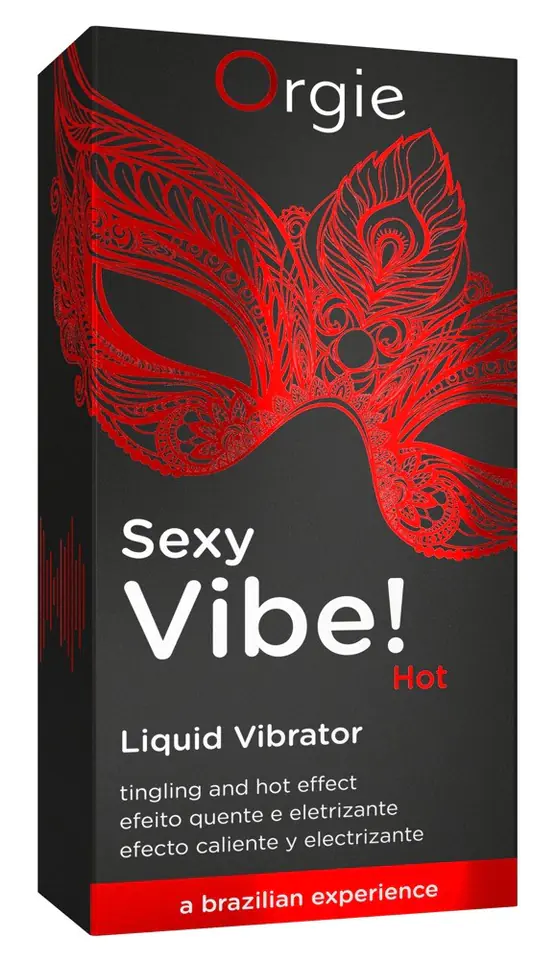 ⁨ŻEL STYMULUJĄCY SEXY VIBE! HOT - LIQUID VIBRATOR 15 ML⁩ w sklepie Wasserman.eu