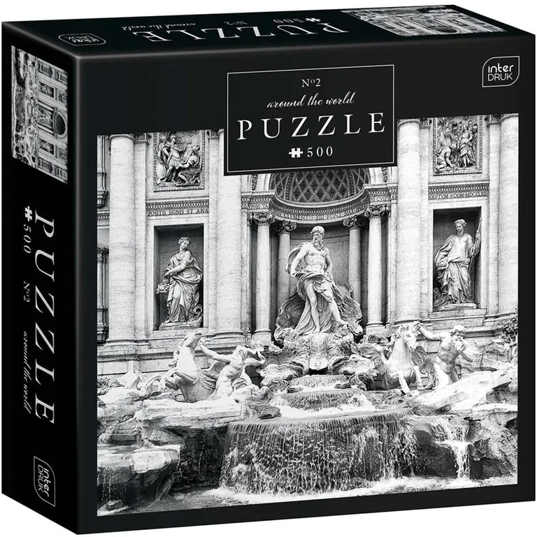 Puzzle 500 Around the World 2 PUZ500AR2 INTERDRUK w sklepie Wasserman.eu