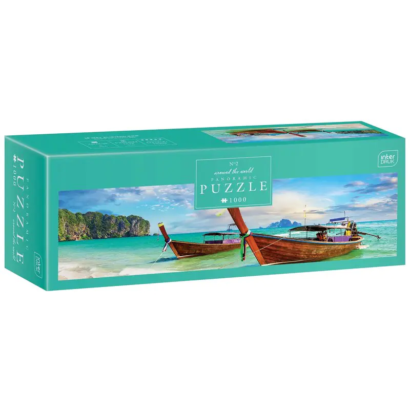 Puzzle panoramiczne 1000 Around the World 2 PUZPA1000AR2 INTERDRUK w sklepie Wasserman.eu