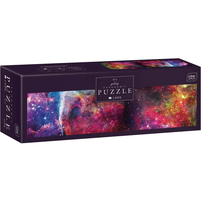 ⁨Puzzle panoramiczne 1000 Galaxy 1 PUZPA1000GA1 INTERDRUK⁩ w sklepie Wasserman.eu