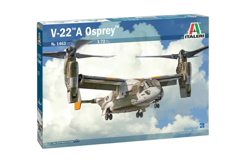 ⁨Plastic model V-22A Osprey 1/72⁩ at Wasserman.eu