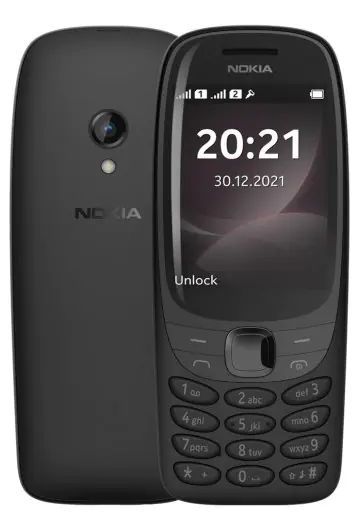 ⁨Phone NOKIA 6310 Dual Sim Black⁩ at Wasserman.eu