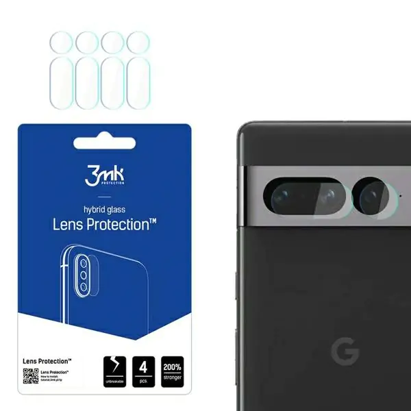 ⁨3MK Lens Protect Google Pixel 7 Pro Camera Lens Protection 4pcs⁩ at Wasserman.eu