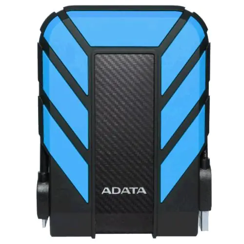 ⁨Dysk zewnętrzny HDD ADATA HD710 AHD710P-2TU31-CBL (2 TB; 2.5"; USB 3.1; 8 MB; 5400 obr/min; kolor niebieski)⁩ w sklepie Wasserman.eu