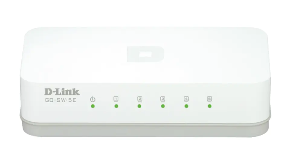Switch D-Link GO-SW-5E/E (5x 10/100Mbps) w sklepie Wasserman.eu