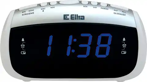 ⁨Alarm clock radio ZOSIA 312PLL white⁩ at Wasserman.eu