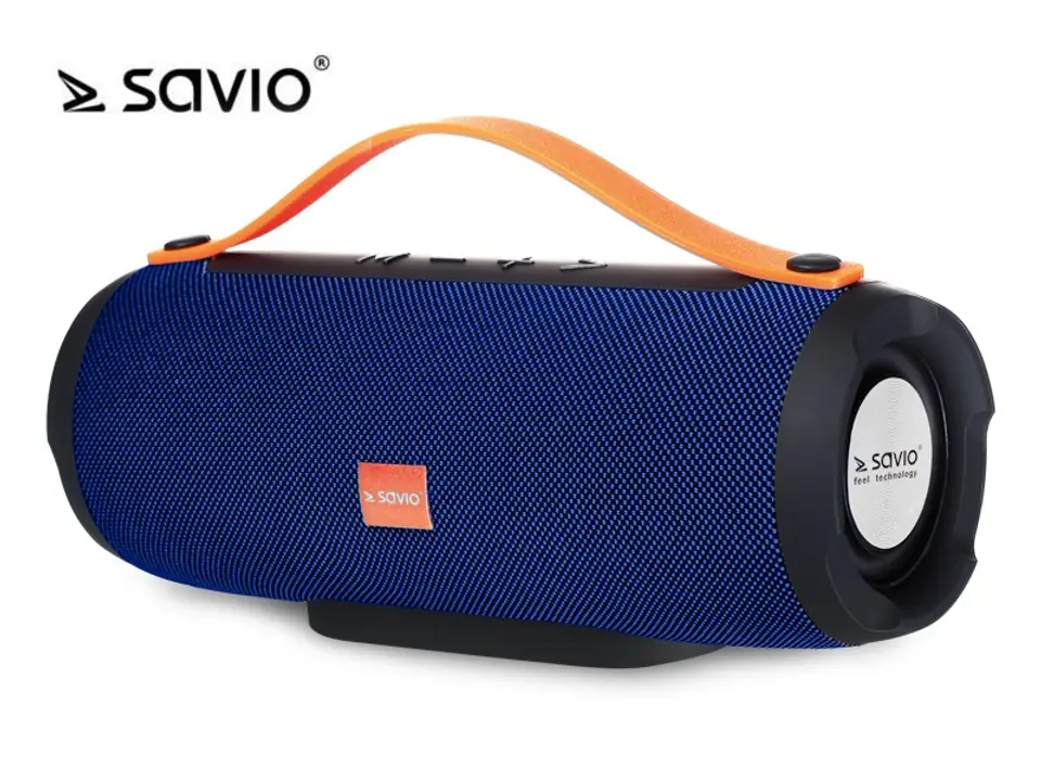 Bezprzewodowy Głośnik Bluetooth SAVIO BS-021 niebieski w sklepie Wasserman.eu