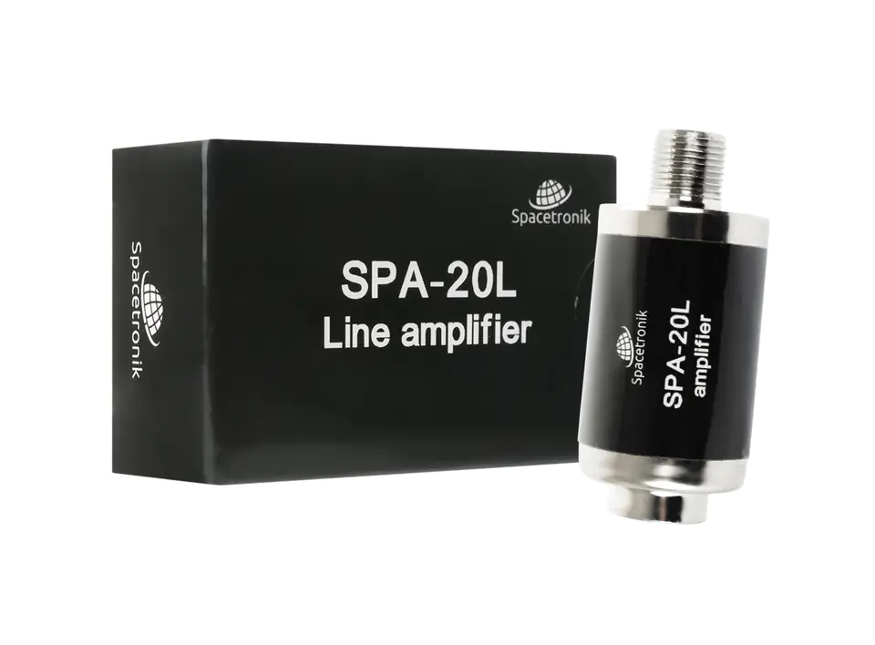 ⁨Wzmacniacz liniowy DVB-T2 Spacetronik SPA-20L UHF⁩ w sklepie Wasserman.eu