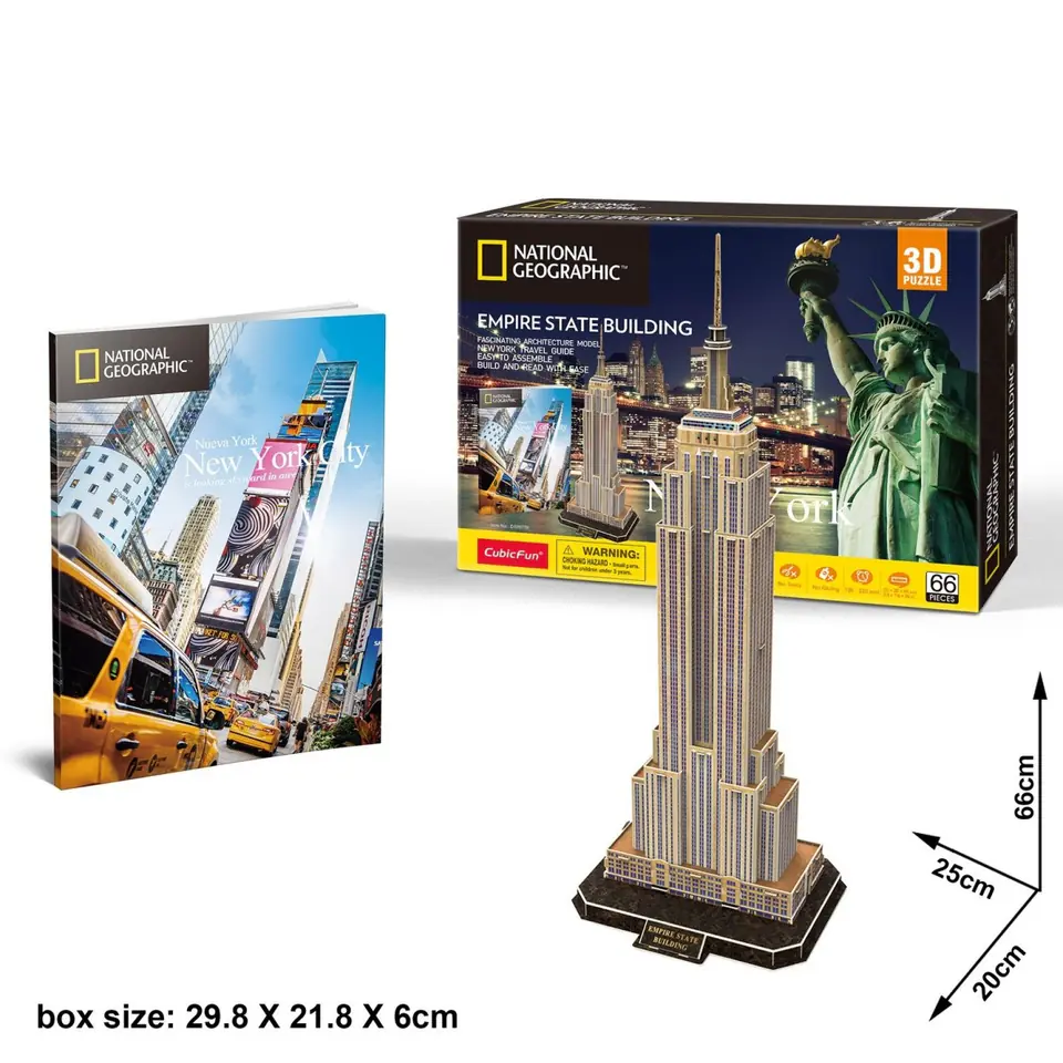 ⁨Puzzle 3D Empire State Building N.G.⁩ at Wasserman.eu