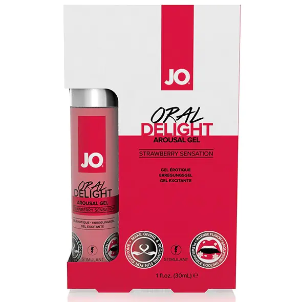 ⁨System JO - Oral Delight Strawberry Sensation 30 ml⁩ at Wasserman.eu