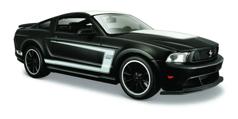 ⁨Model metalowy Ford Mustang Boss 302 czarny⁩ w sklepie Wasserman.eu