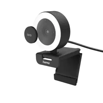⁨Webcam Hama C-800 pro Ring Light w.remote con⁩ at Wasserman.eu