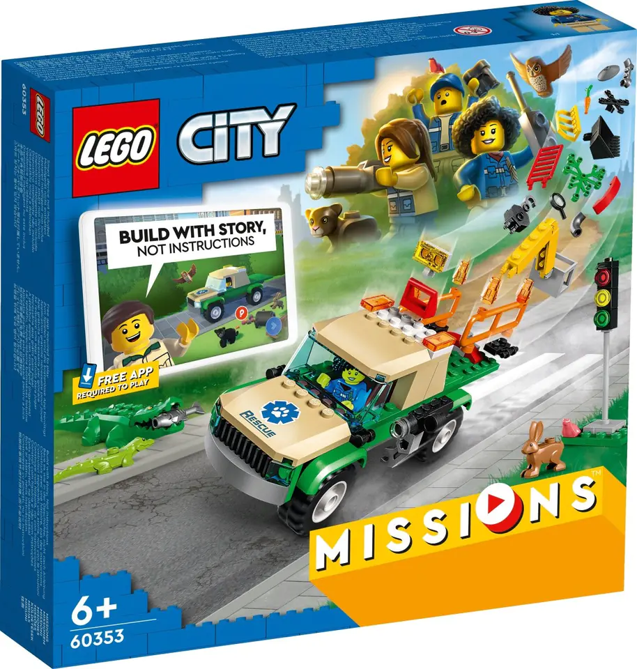 ⁨Lego City 60353 Wild Animal Rescue Mission⁩ at Wasserman.eu