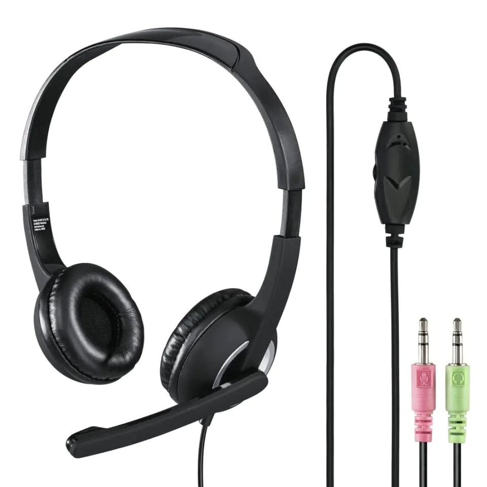 ⁨PC office headset Hama HS-P150 black⁩ at Wasserman.eu