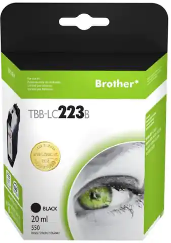 ⁨Wkład TB PRINT TBB-LC223B Zamiennik do Brother LC223 TBB-LC223B LC223BK⁩ w sklepie Wasserman.eu