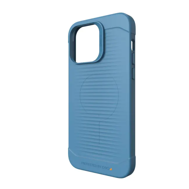 ⁨Gear4 Havana Snap - protective case for iPhone 14 Pro Max compatible with MagSafe (blue)⁩ at Wasserman.eu