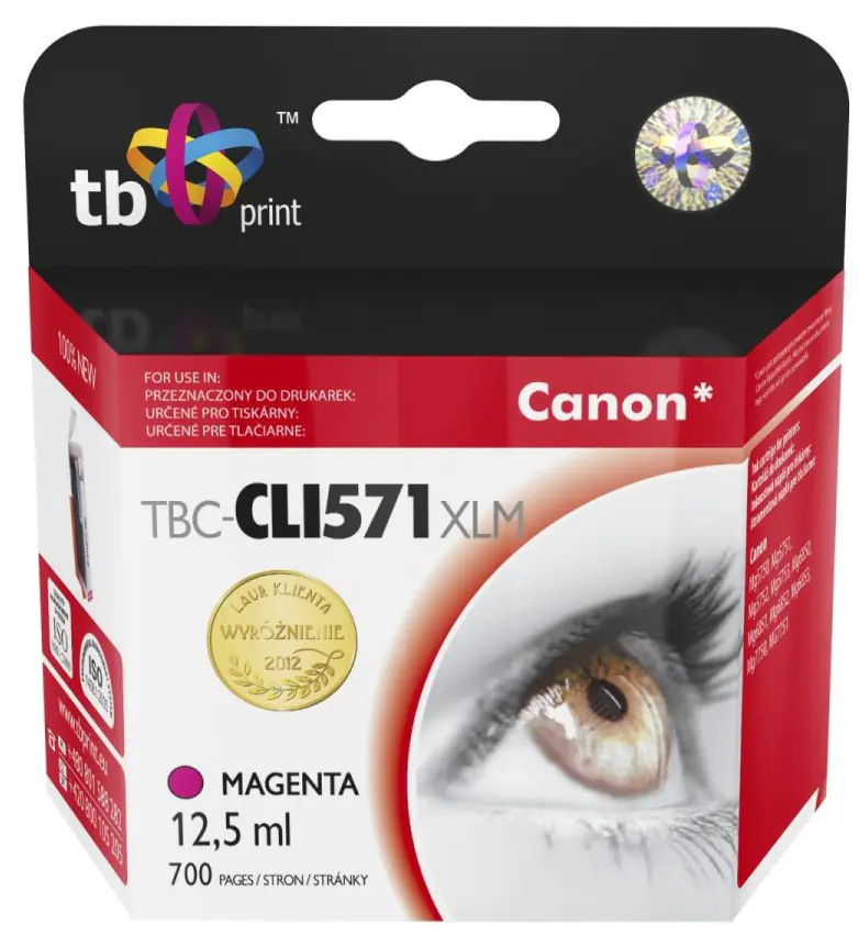 ⁨Tusz TB PRINT TBC-CLI571XLM CLI-571XL MA⁩ w sklepie Wasserman.eu