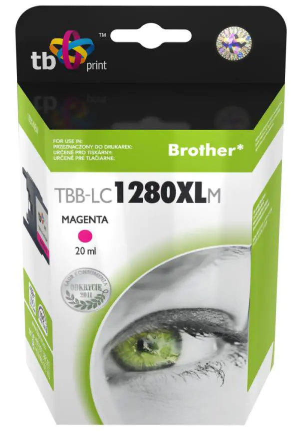 ⁨Ink for BrotherLC1280XL Magenta TBB-LC1280XLM⁩ at Wasserman.eu