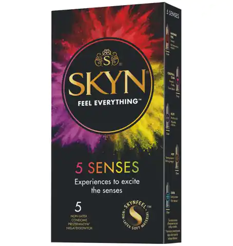 ⁨SKYN 5 Senses (1 op. / 5 pcs.)⁩ at Wasserman.eu