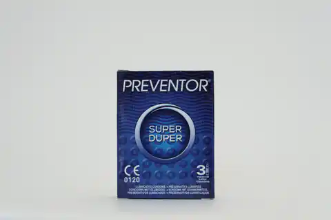 ⁨Prezerwatywy prążkowane Super Duper 3szt. Preventor⁩ w sklepie Wasserman.eu