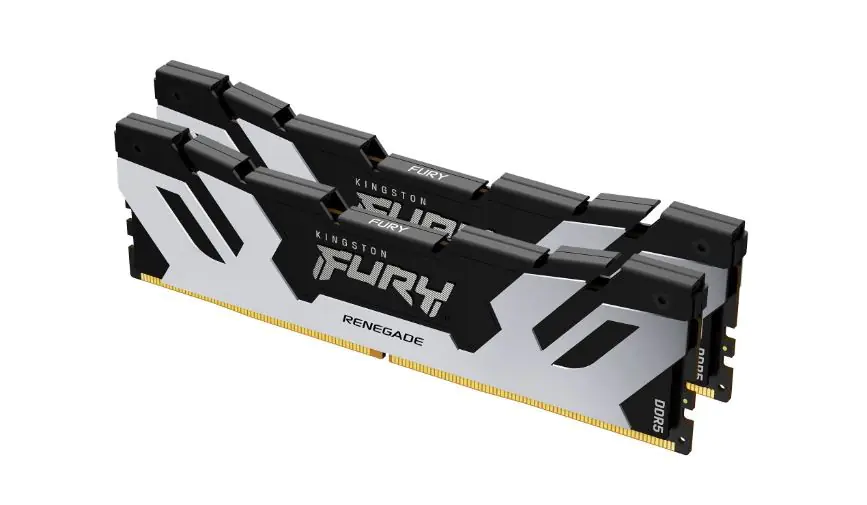 ⁨Pamięć DDR5 Fury Renegade Silver 32GB(2*16GB)/6000 CL32⁩ w sklepie Wasserman.eu