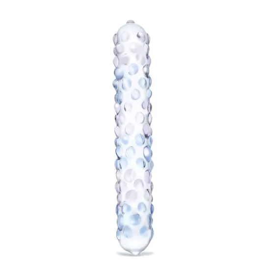 ⁨Glas - Purple Rose Nubby Glass Dildo⁩ w sklepie Wasserman.eu