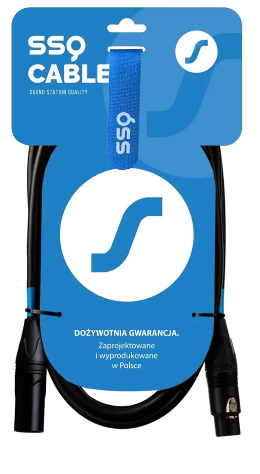 ⁨SSQ Cable XX3 - XLR-XLR cable, 3 metres⁩ at Wasserman.eu