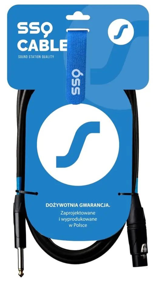 ⁨SSQ Cable XZJM10 - Jack mono - XLR female cable, 10 metres⁩ at Wasserman.eu
