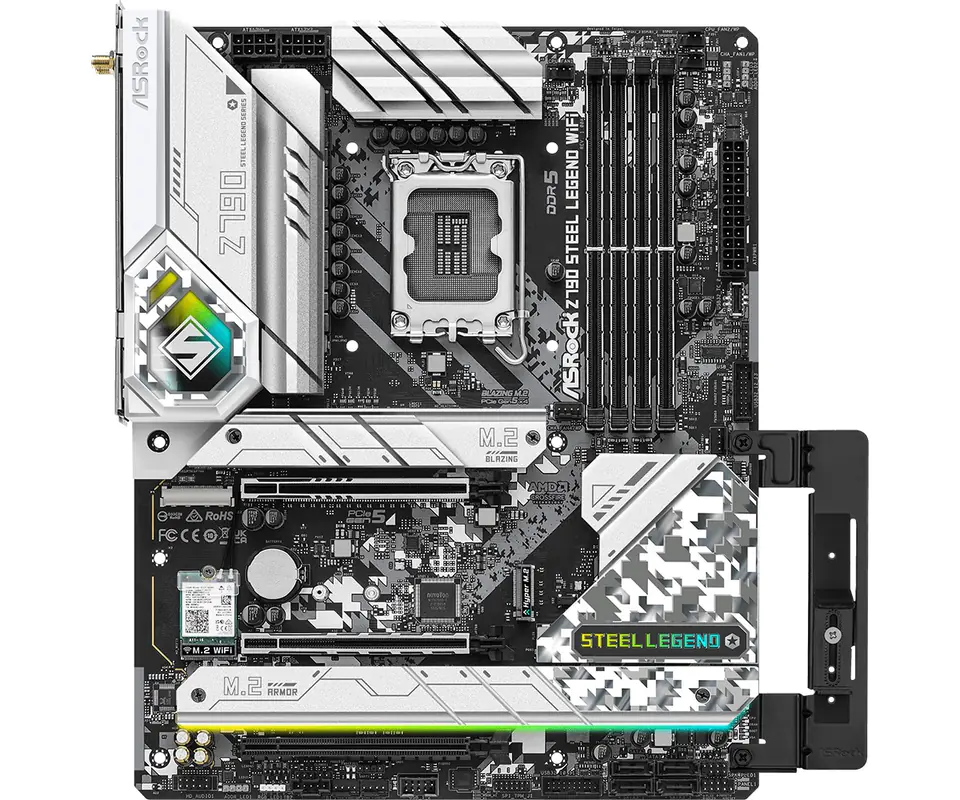 ⁨Płyta główna Asrock Z790 Steel Legend WiFi⁩ w sklepie Wasserman.eu