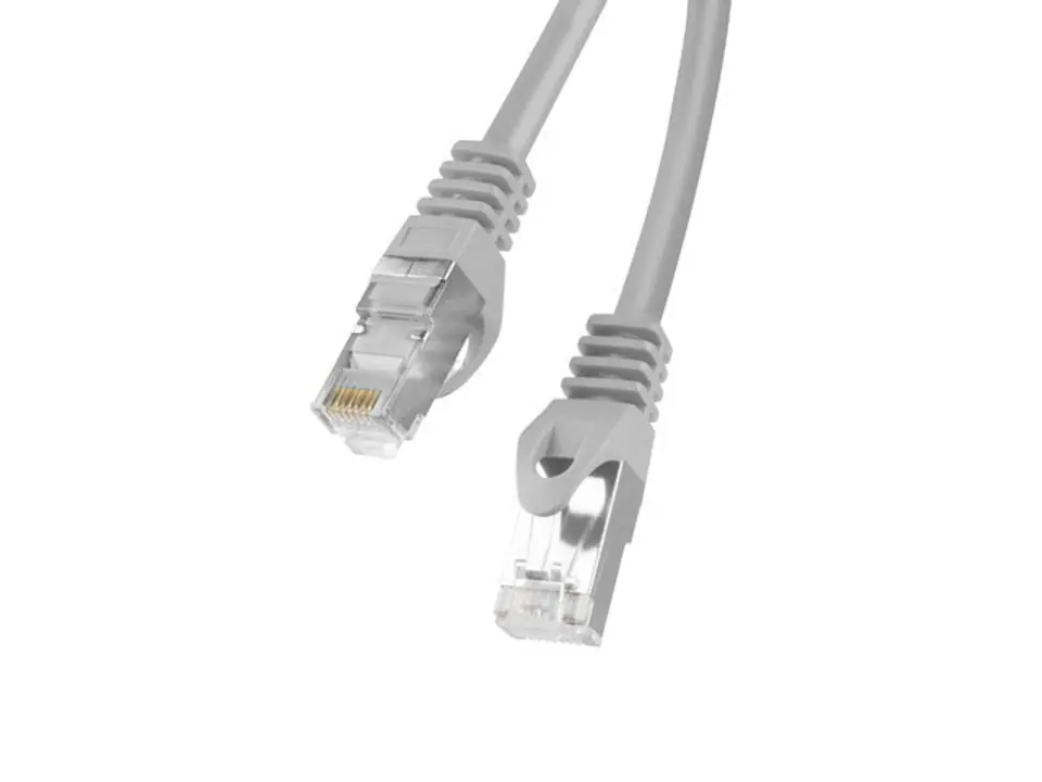 ⁨Patchcord FTP PCF6-10CC-2000-S kat.6 20M szary⁩ w sklepie Wasserman.eu