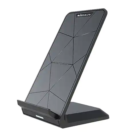 ⁨Qi Wireless Inductive Charger with Nillkin Fast Wireless Charging Stand Pro (Black)⁩ at Wasserman.eu