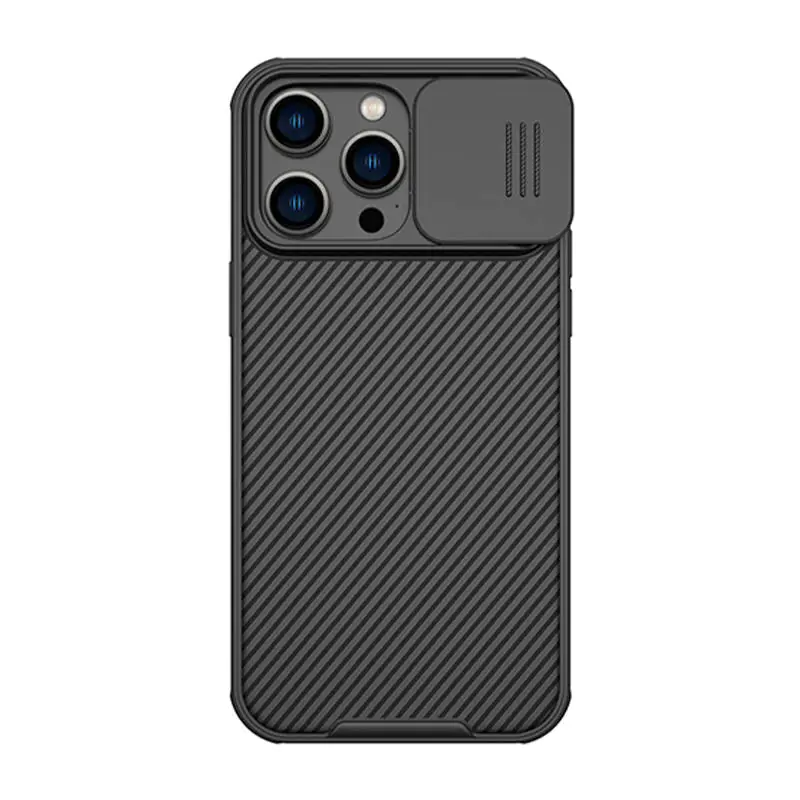 ⁨Nillkin CamShield Pro Case for Apple iPhone 14 Pro Max (Black)⁩ at Wasserman.eu
