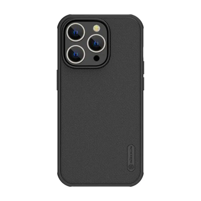 ⁨Nillkin Super Frosted Shield Pro Case for Apple iPhone 14 Pro (Black)⁩ at Wasserman.eu