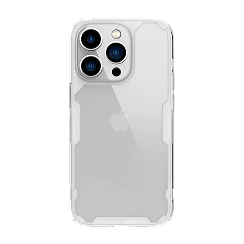 ⁨Nillkin Nature TPU Pro Case for Apple iPhone 14 Pro Max (White)⁩ at Wasserman.eu