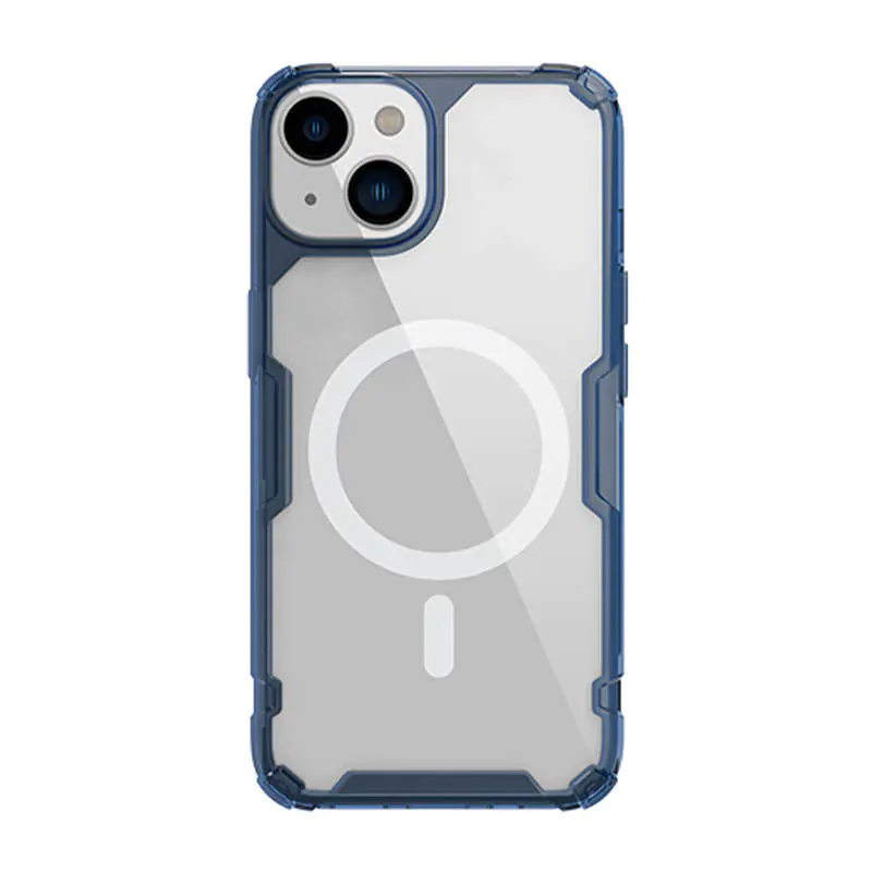 ⁨Nillkin Nature TPU Pro Magnetic Case for Apple iPhone 14 (Blue)⁩ at Wasserman.eu