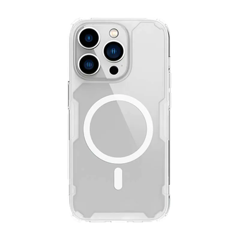 ⁨Nillkin Nature TPU Pro Magnetic Case for Apple iPhone 14 Pro (White)⁩ at Wasserman.eu