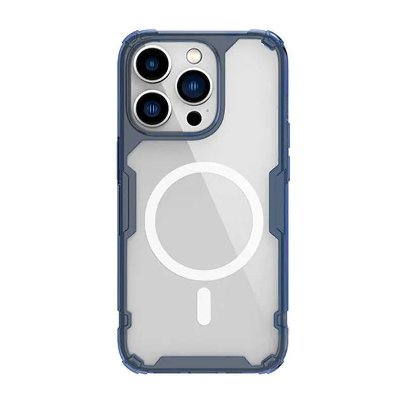 ⁨Nillkin Nature TPU Pro Magnetic Case for Apple iPhone 14 Pro Max (Blue)⁩ at Wasserman.eu